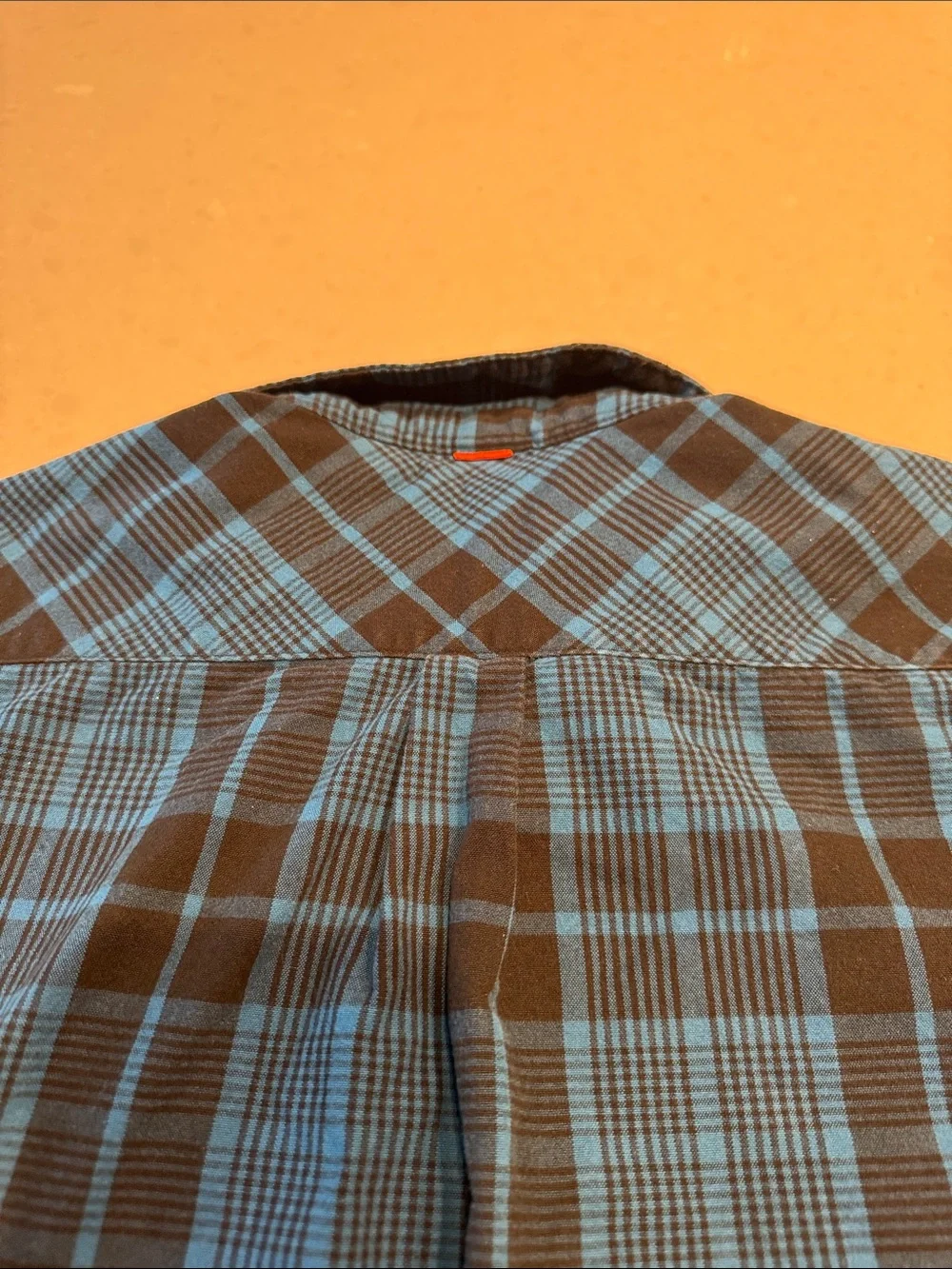 Mammut Black and Blue Plaid Zip-Up Shirt Jacket